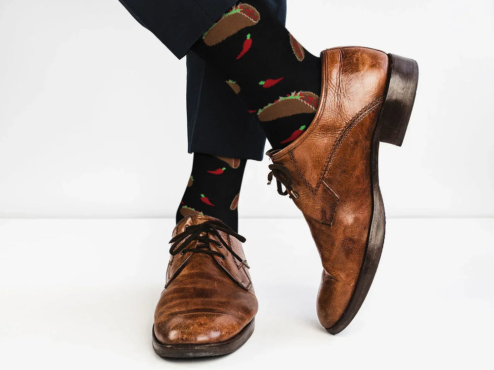 Chili Tacos Socks - Comfy Cotton for Men & Women - Real Sic - Flyclothing LLC