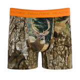 The Wild Game | Realtree x Shinesty Neon Orange Boy's Boxer Briefs - Shinesty - Flyclothing LLC