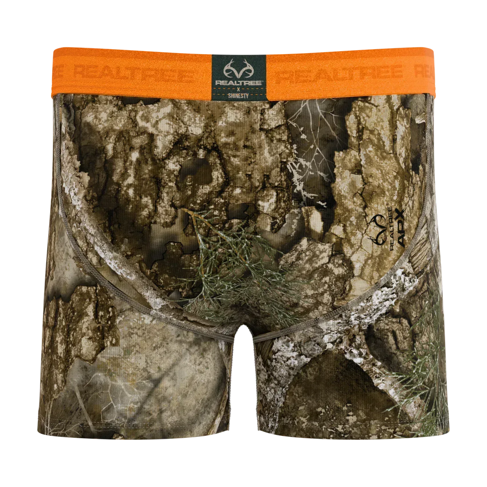The Wild Game | Realtree x Shinesty Neon Orange Boy's Boxer Briefs - Shinesty - Flyclothing LLC