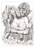 Black Market Art Company Reaper Embrace Print - Black Market Art Company - Flyclothing LLC