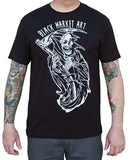 Black Market Art Company Reaper Men's T-Shirt - Black Market Art Company - Flyclothing LLC