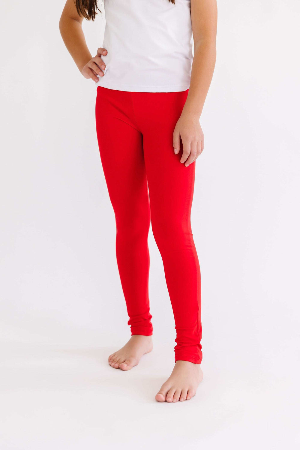 Red Leggings - Mila & Rose ® - Flyclothing LLC