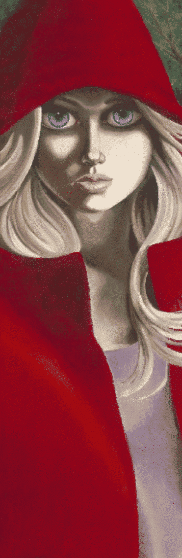 Black Market Art Company Red Riding Hood II Print - Black Market Art Company - Flyclothing LLC