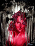 Black Market Art Company Red Woman Print - Black Market Art Company - Flyclothing LLC