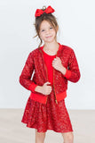 Red Sequin Jacket - Mila & Rose ® - Flyclothing LLC