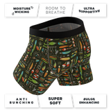 The Reel Nice | Bait Box Ball Hammock® Pouch Underwear With Fly - Shinesty - Flyclothing LLC