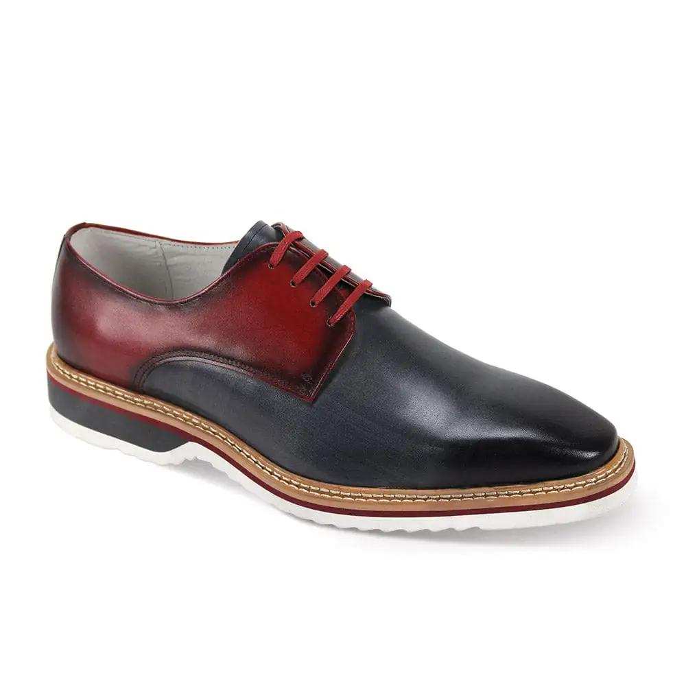 Giovanni Reggie Gry/wine Mens shoe - Giovanni - Flyclothing LLC