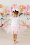 Ribbons & Roses Ruffle Pocket Tee - Mila & Rose ® - Flyclothing LLC