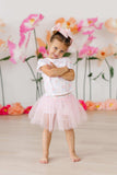 Ribbons & Roses Ruffle Pocket Tee - Mila & Rose ® - Flyclothing LLC