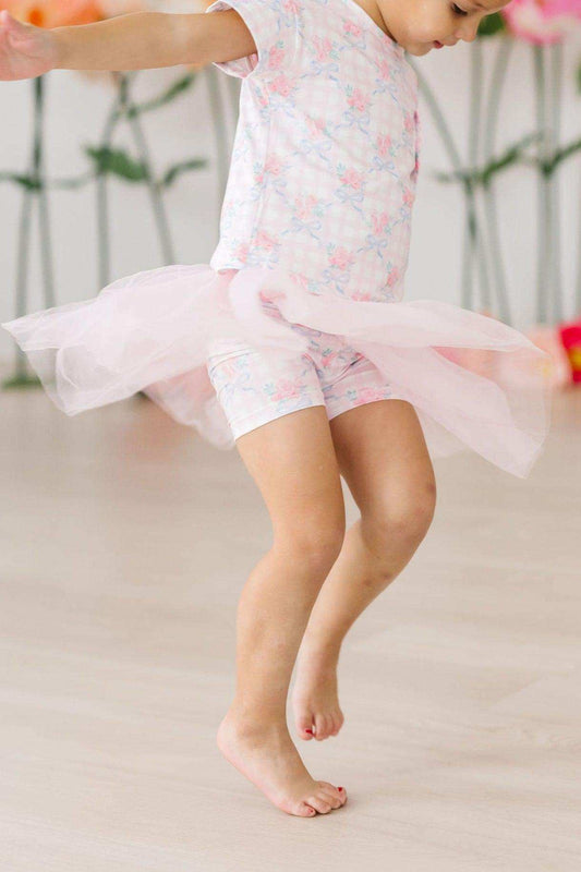Ribbons & Roses Tutu Shorts - Mila & Rose ® - Flyclothing LLC