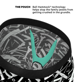 The Righty Tighty | Wrench Long Leg Ball Hammock® Pouch Underwear With Fly - Shinesty - Flyclothing LLC