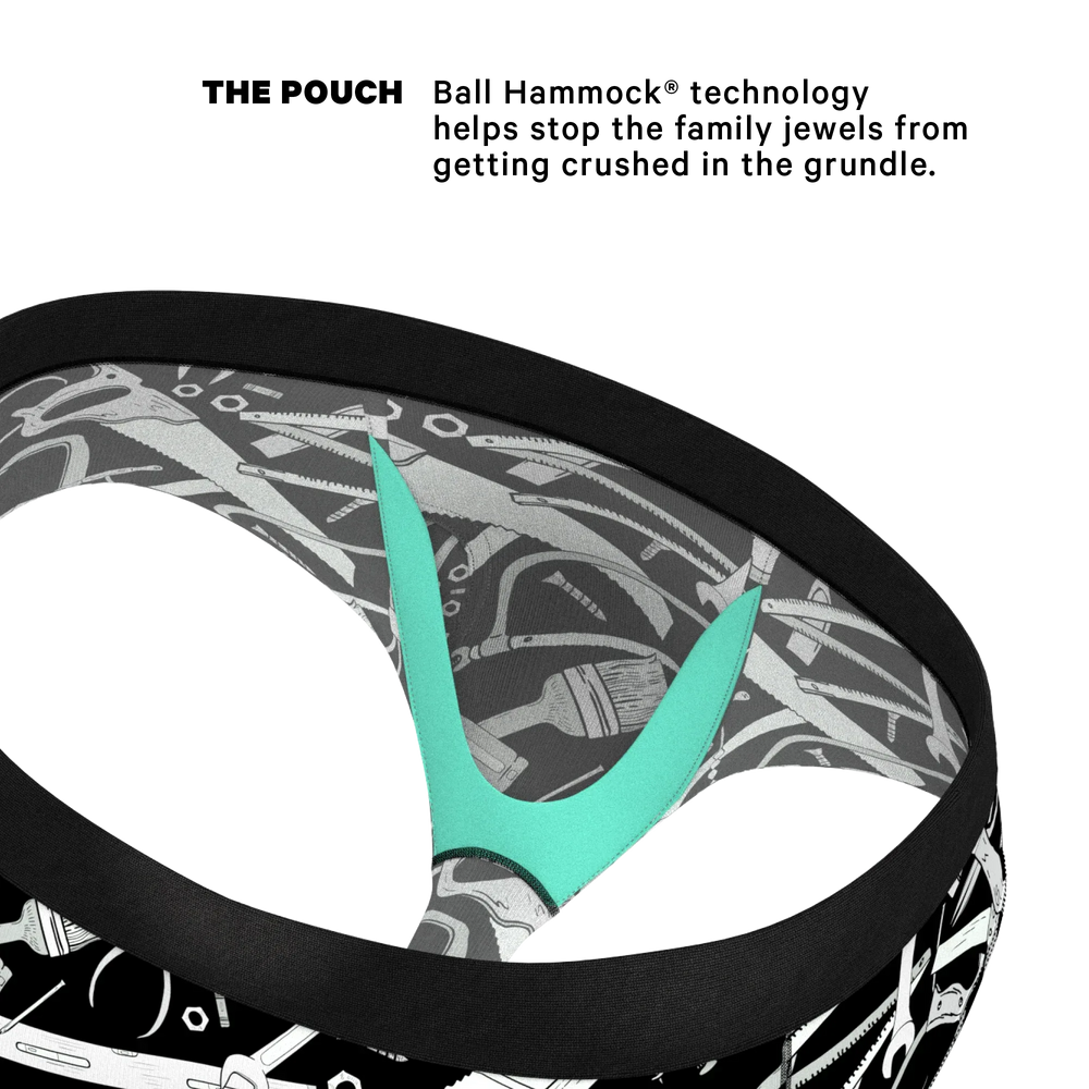 The Righty Tighty | Wrench Ball Hammock® Pouch Underwear Briefs - Shinesty - Flyclothing LLC