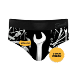 The Righty Tighty | Wrench Ball Hammock® Pouch Underwear Briefs - Shinesty - Flyclothing LLC