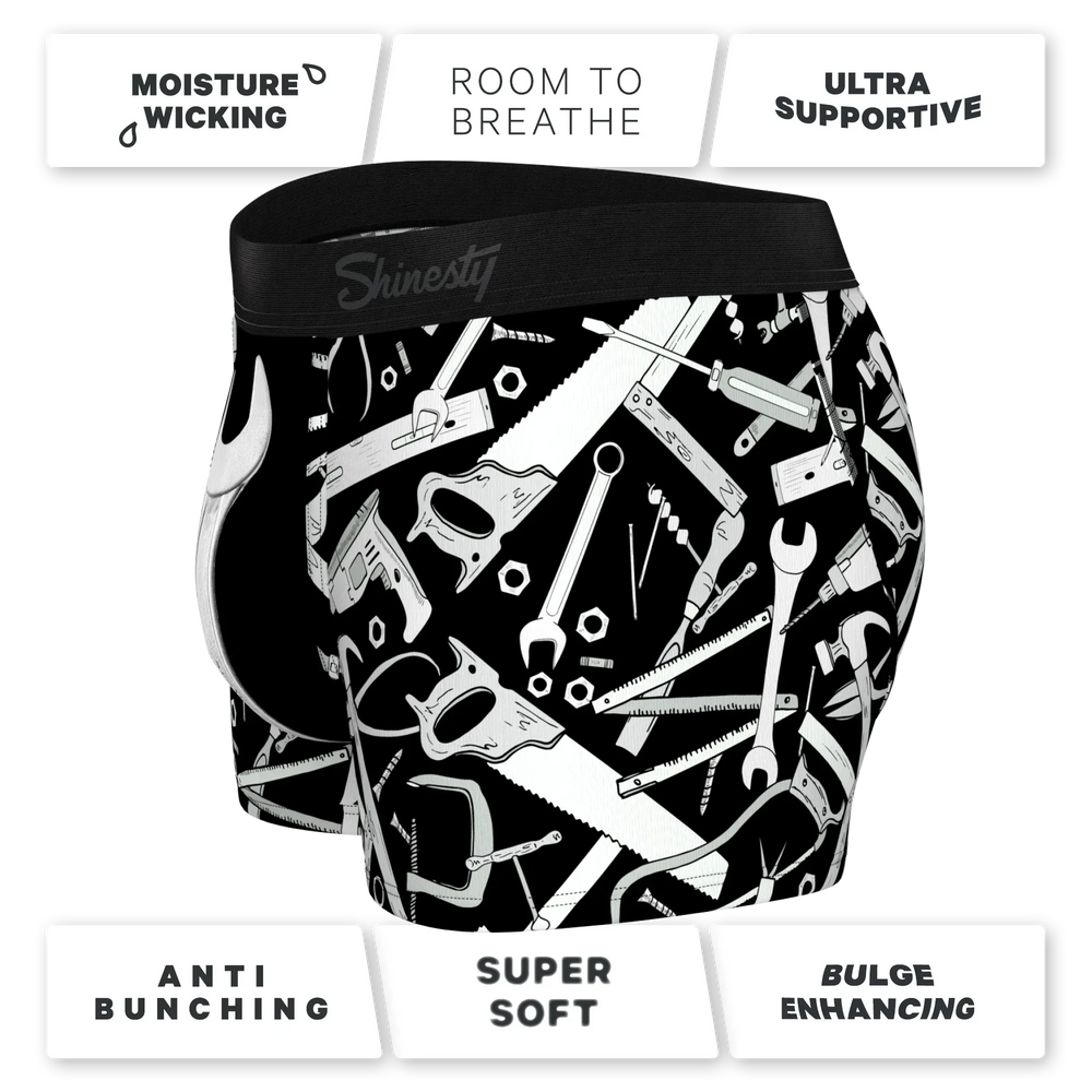 The Righty Tighty | Wrench Ball Hammock® Pouch Trunks Underwear - Shinesty - Flyclothing LLC