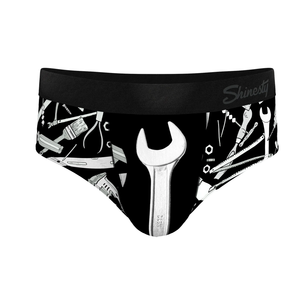The Righty Tighty | Wrench Ball Hammock® Pouch Underwear Briefs - Shinesty - Flyclothing LLC