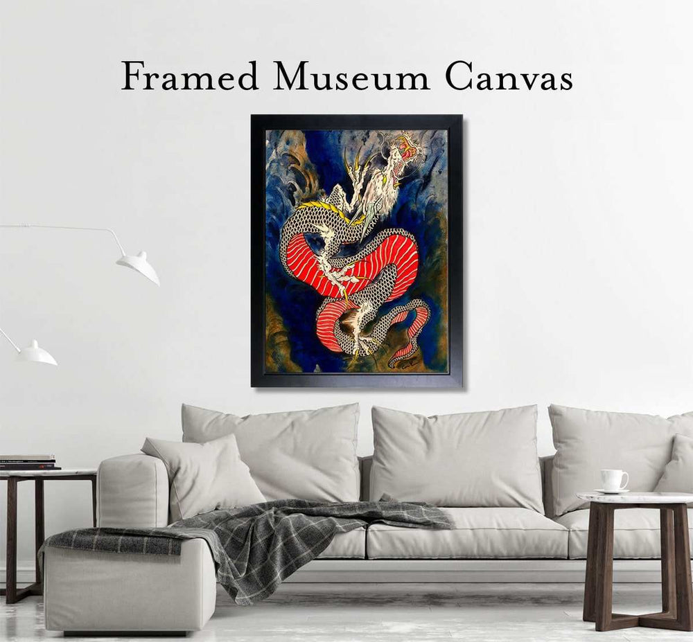 Black Market Art Company Rising Dragon Print - Black Market Art Company - Flyclothing LLC