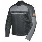 Road King - Mens Nylon Textile Jacket - Unik Just for Bikers - Flyclothing LLC