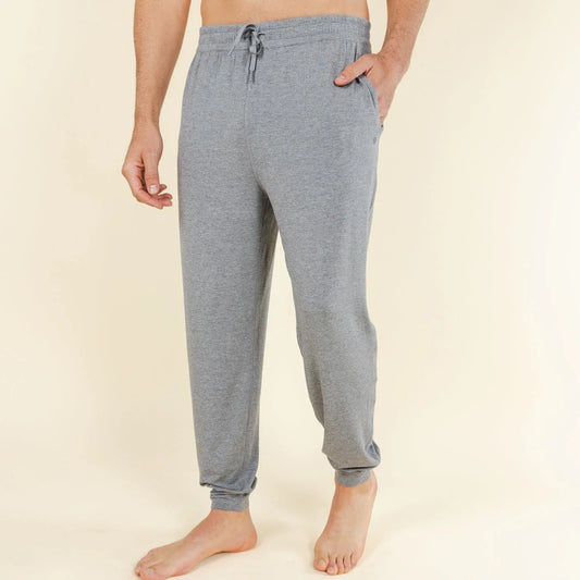 The Rock Solid | Mild Grey SleepDeep™ Men’s Pajama Joggers - Shinesty - Flyclothing LLC