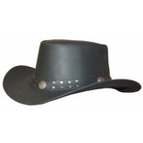 Rodeo - Premium Leather Cowboy Hat - Unik Just for Bikers - Flyclothing LLC