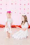Rosebud Bows Smocked Ruffle Dress - Mila & Rose ® - Flyclothing LLC