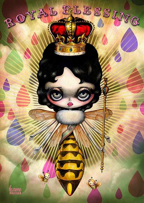 Black Market Art Company Royal Blessing Print - Black Market Art Company - Flyclothing LLC