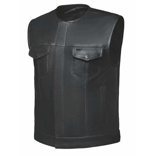 Runner - Mens SOA Style Club Vest - Unik Just for Bikers - Flyclothing LLC