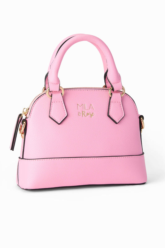 Bubblegum Pink Girl's Crossbody Purse - Mila & Rose ® - Flyclothing LLC