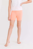 Neon Coral Twirl Shorts - Mila & Rose ® - Flyclothing LLC