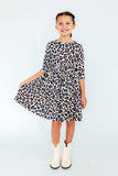 Wild One 3/4 Sleeve Pocket Twirl Dress - Mila & Rose ® - Flyclothing LLC