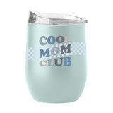 Mothers Day Cool Moms Club Cove 16oz Stainless Curved Beverage - Logo Brands - Flyclothing LLC