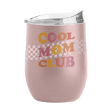 Mothers Day 16oz Cool Mom Club Dusk Stainless Curved Beverage - Logo Brands - Flyclothing LLC