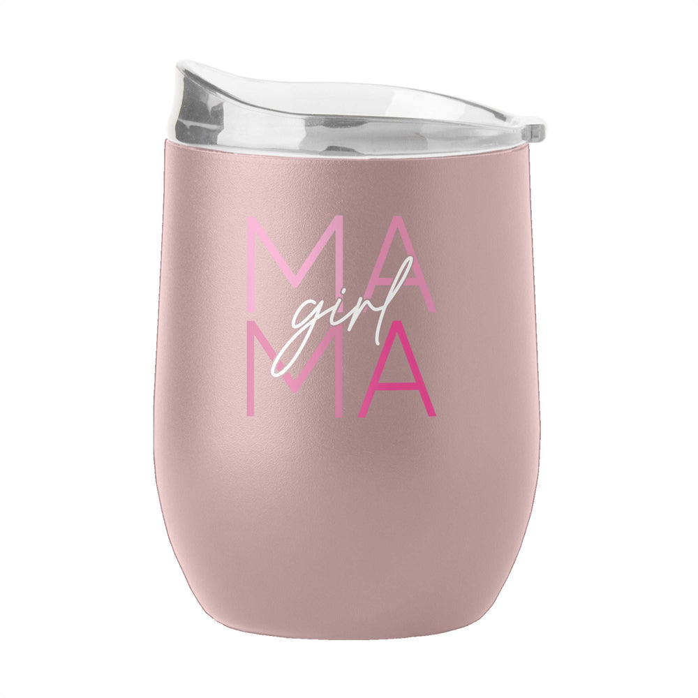 Mothers Day 16oz Girl Mama Dusk Stainless Curved Beverage - Logo Brands - Flyclothing LLC