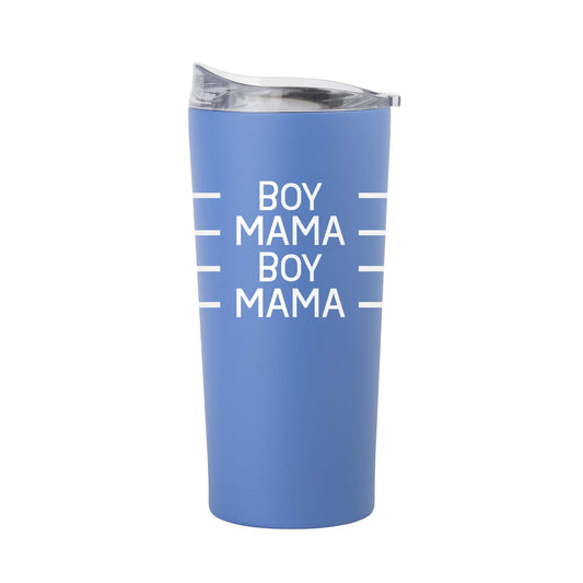 Mothers Day 20oz Boy Mama Arctic Powder Coat Tumbler - Logo Brands - Flyclothing LLC