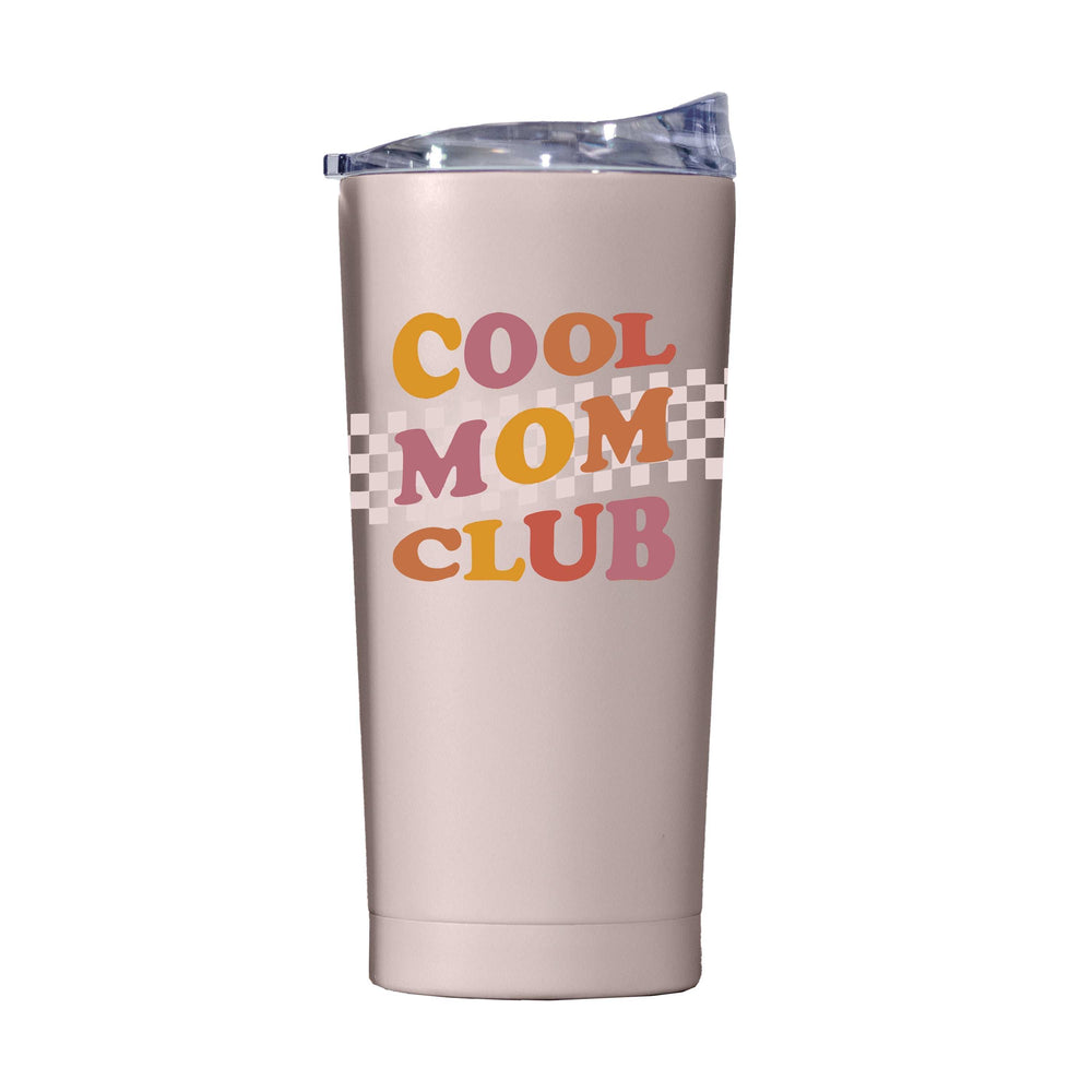 Mothers Day 20oz Cool Mom Club Dusk Powder Coat Tumbler - Logo Brands - Flyclothing LLC