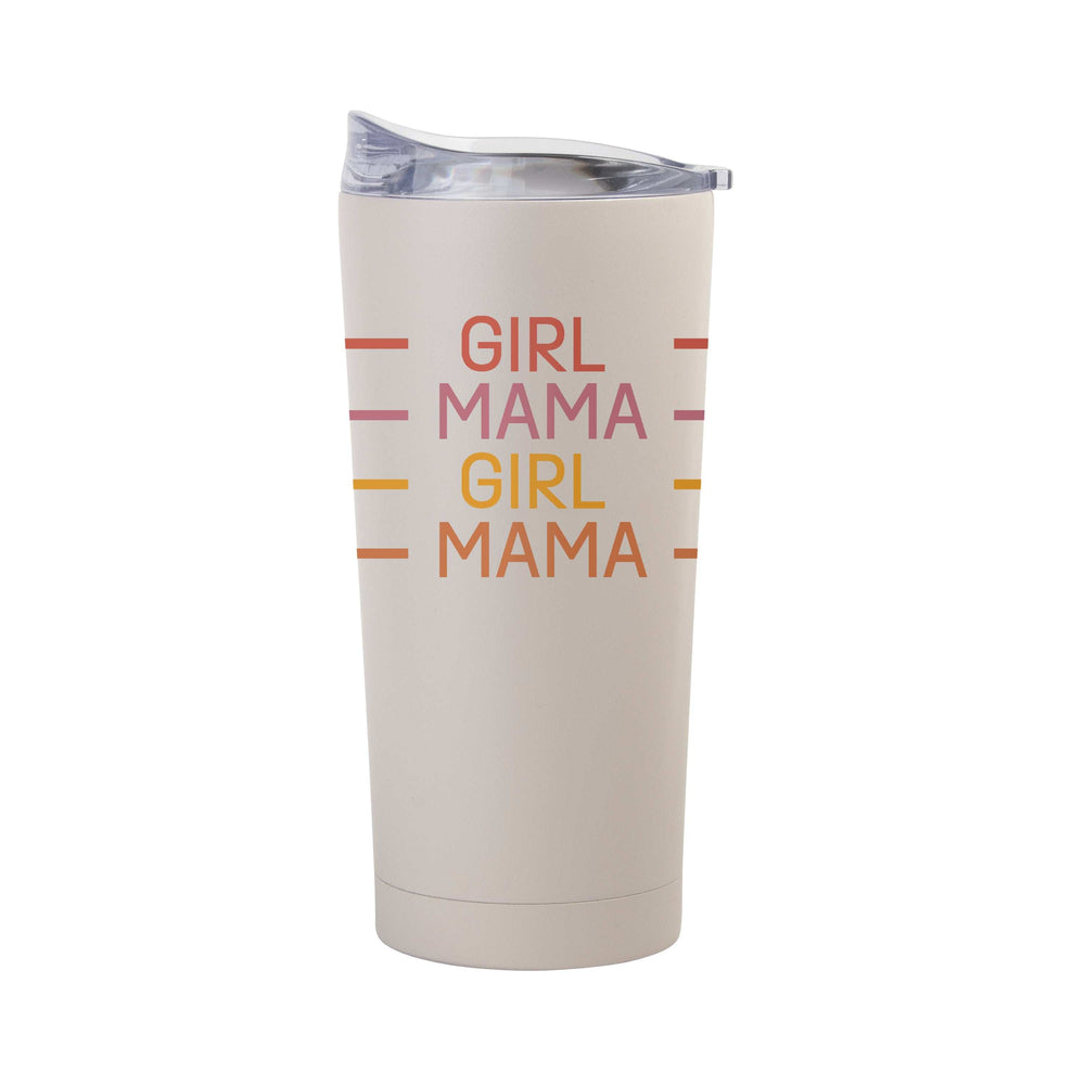 Mothers Day 20oz Girl Mama Sand Powder Coat Tumbler - Logo Brands - Flyclothing LLC