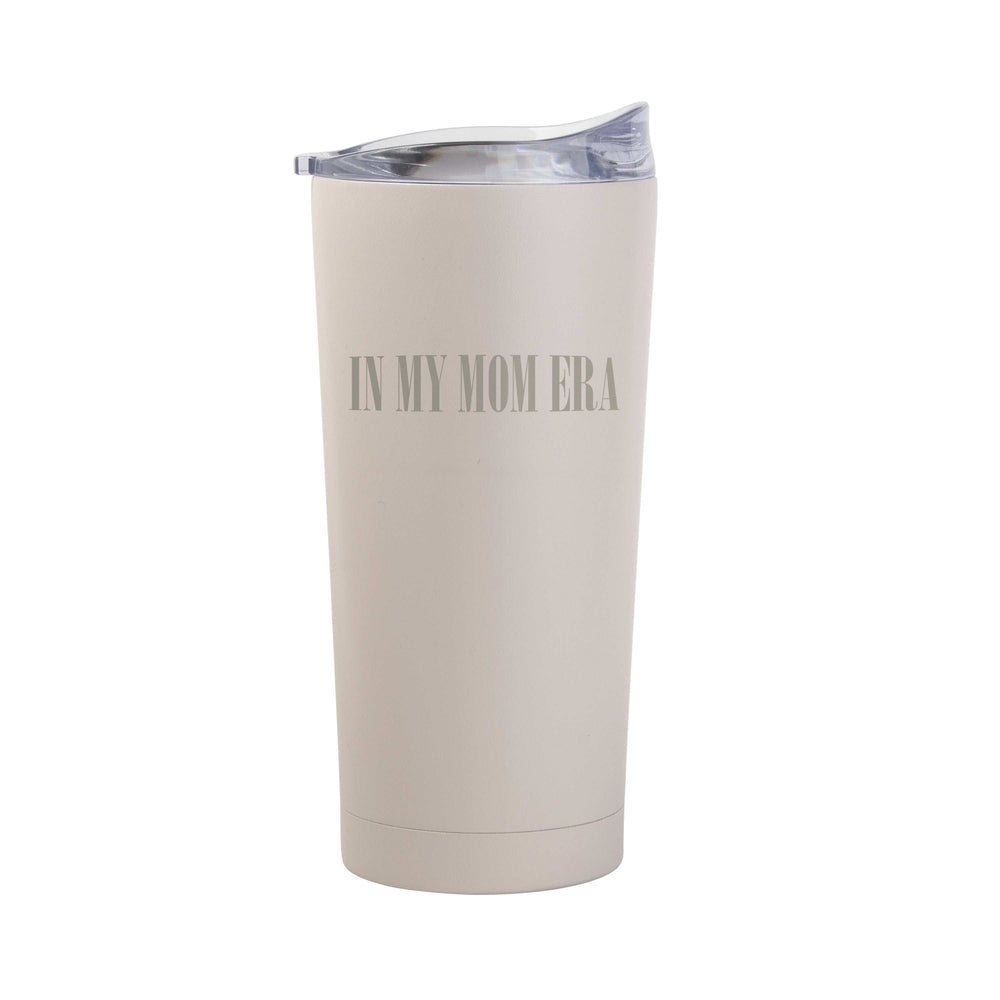 Mothers Day In My Mom Era Sand 20oz Powder Coat Tumbler - Logo Brands - Flyclothing LLC
