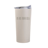 Mothers Day In My Mom Era Sand 20oz Powder Coat Tumbler - Logo Brands - Flyclothing LLC