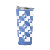 Spring 20oz Checkered Flower Arctic Powder Coat Tumbler - Logo Brands - Flyclothing LLC