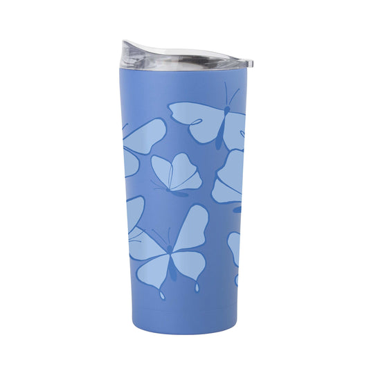 Spring 20oz Tonal Repeating Butterfly Arctic Powder Coat Tumbler - Logo Brands - Flyclothing LLC