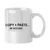Snarky Mug Copy and Paste 11oz Sublimated Mug - Logo Brands - Flyclothing LLC