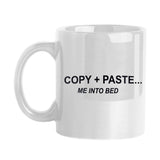 Snarky Mug Copy and Paste 11oz Sublimated Mug - Logo Brands - Flyclothing LLC