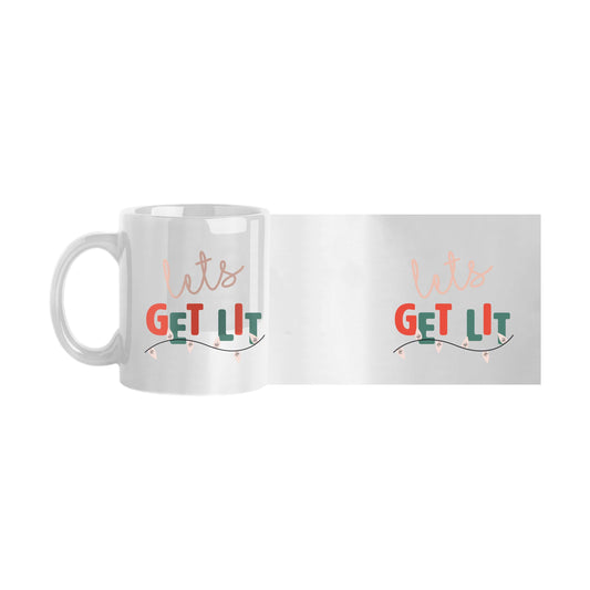 Get Lit 11oz Sublimated Mug - Logo Brands - Flyclothing LLC