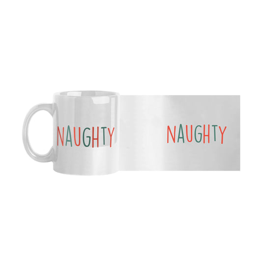 Naughty 11oz Sublimated Mug - Logo Brands - Flyclothing LLC