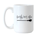 Freshly Boo'd Coffee 15oz Sublimated Mug - Logo Brands - Flyclothing LLC