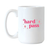 Snarky Mug Hard Pass 15oz Sublimated Mug - Logo Brands - Flyclothing LLC