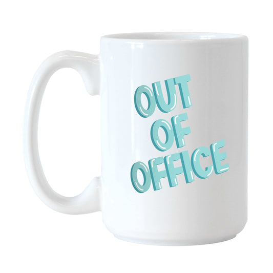 Snarky Mug Out Of Office 15oz Sublimated Mug - Logo Brands - Flyclothing LLC