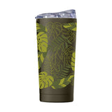 Jungle Collection Jungle Leaves 20oz Powder Coat Tumbler - Logo Brands - Flyclothing LLC