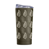 Jungle Collection Sand Palm Leaves 20oz Powder Coat Tumbler - Logo Brands - Flyclothing LLC