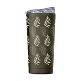 Jungle Collection Sand Palm Leaves 20oz Powder Coat Tumbler - Logo Brands - Flyclothing LLC