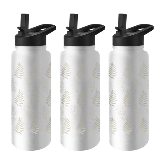 Jungle Collection Sand Palm Leaves 34oz Quencher Bottle - Logo Brands - Flyclothing LLC